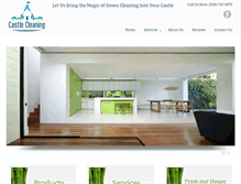 Tablet Screenshot of mycastlecleaning.com